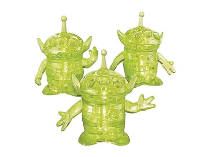 BePuzzled Toy Story Aliens Green 3D Crystal Puzzle in Plastic - View 2