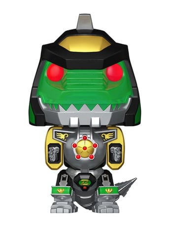 Funko Bitty Pop! Mighty Morphin Power Rangers Bitty Bot Dragonzord with Green Ranger 2-Inch Figure Set