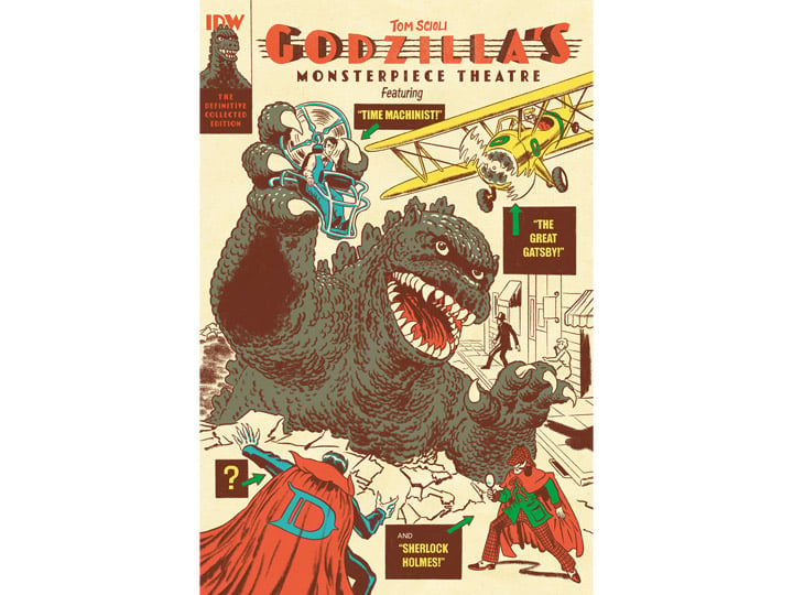 IDW Publishing Godzilla's Monsterpiece Theatre Book Featuring Dracula - View 2