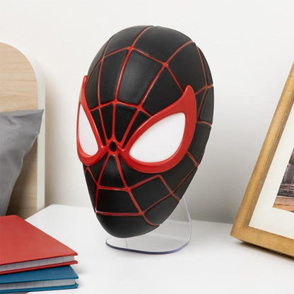 Paladone Marvel Spider-Man Miles Morales Mask Light, 8.7-Inch Plastic - View 3