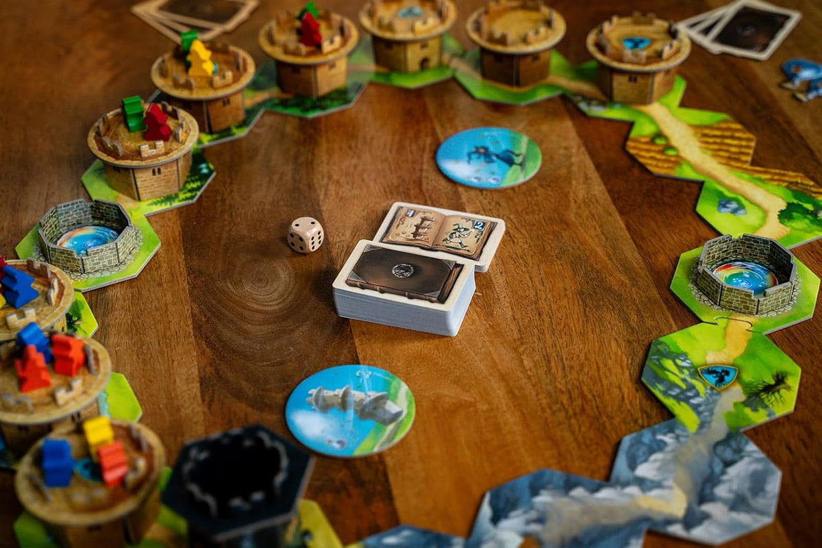 Capstone Games Wandering Towers: The Magic Tower Expansion Board Game - View 5