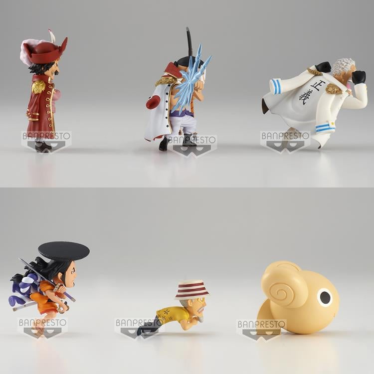 Bandai Banpresto One Piece World Collectable Figure The Great Pirates 100 Landscapes Vol.10 Set of 6 Figures - View 4