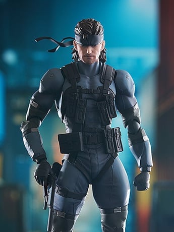 Max Factory Metal Gear Solid 2: Sons of Liberty figma No.645 Solid Snake (MGS2 Ver. Updated Edition) 6-Inch Action Figure