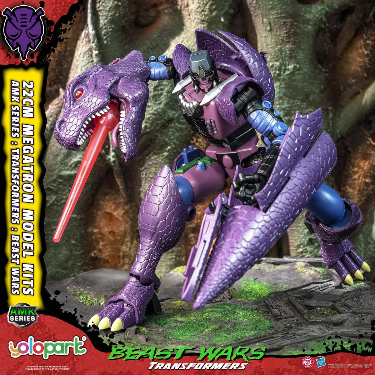Yolopark Transformers: Beast Wars AMK Series Megatron 8.6-Inch Model Kit - View 16