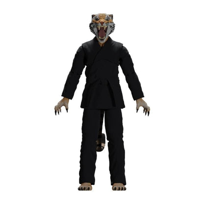 Icon Heroes Zoo Jitsu Fighters Tiago the Tiger Black Gi Action Figure - View 5