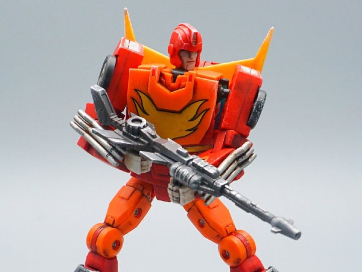 Mechanic Studio MS-19C Flame Commander (War Damage Ver.) Limited Edition 4.72-Inch Figure - View 2