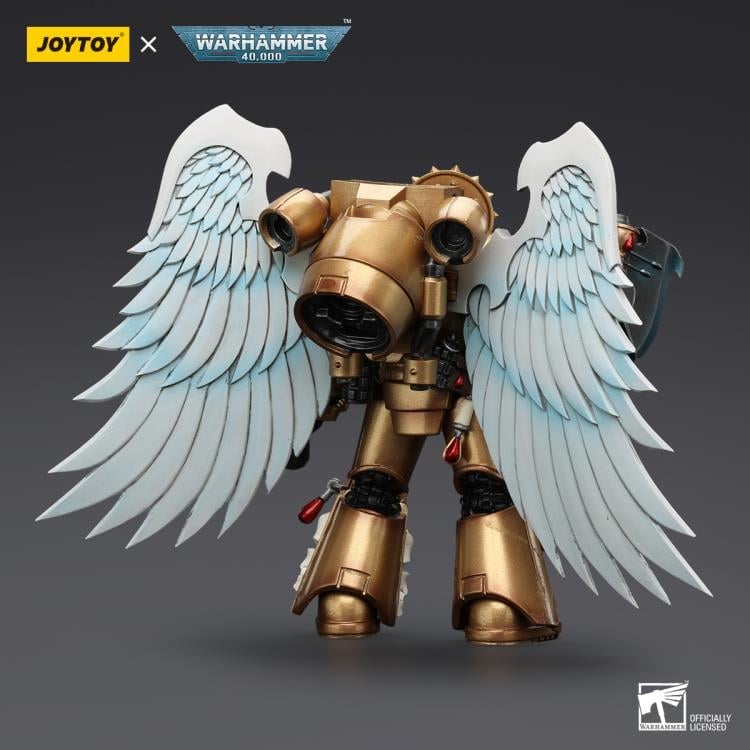 JoyToy Warhammer 40K Blood Angels Sanguinary Guard with Encarmine Axe and Inferno Pistol 1/18 Scale Action Figure - View 4