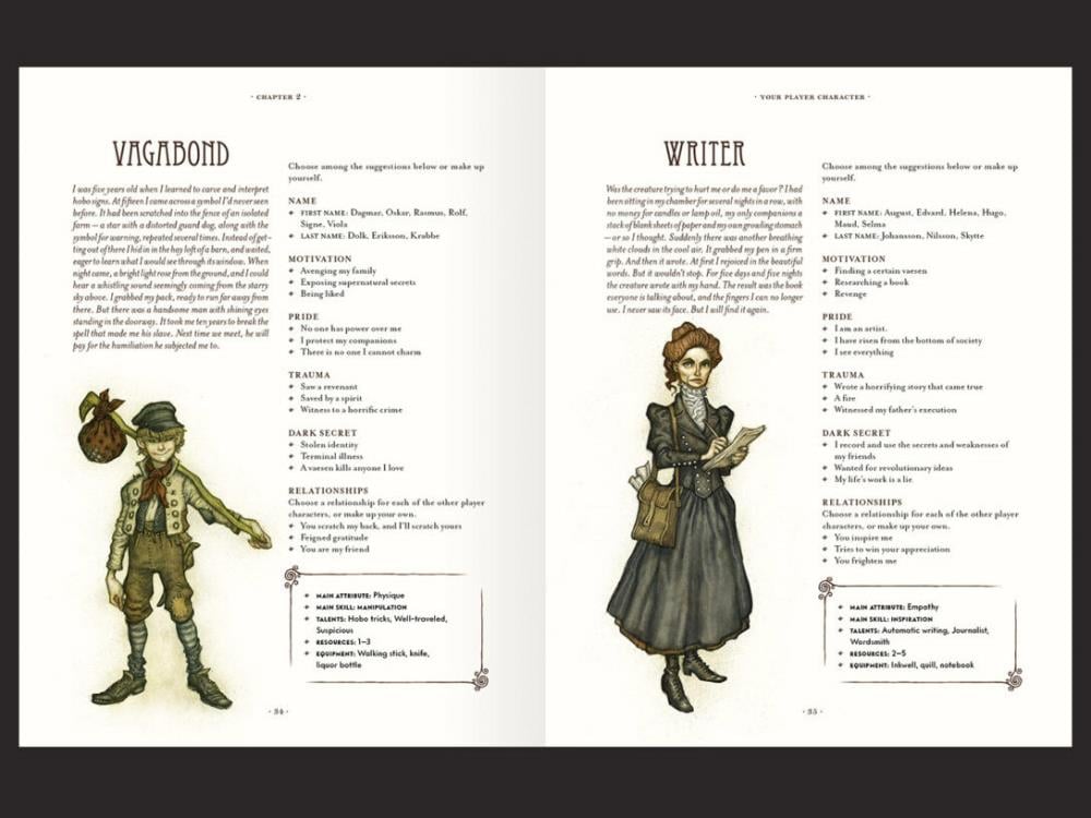 Free League Publishing Vaesen Nordic Horror Roleplaying Revised Edition Book - View 4