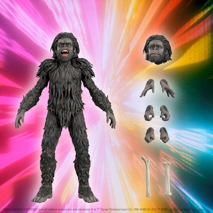 Super7 2001: A Space Odyssey ULTIMATES! Moon Watcher Plastic Action Figure - View 5
