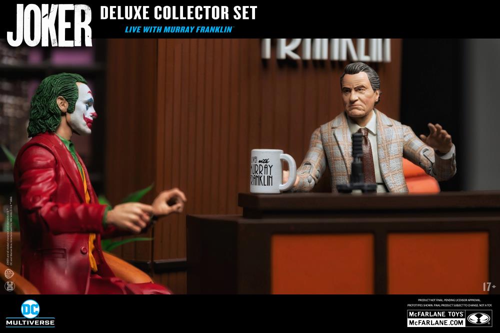 McFarlane Toys DC Multiverse Joker Deluxe Collector Set with Murray Franklin - View 7