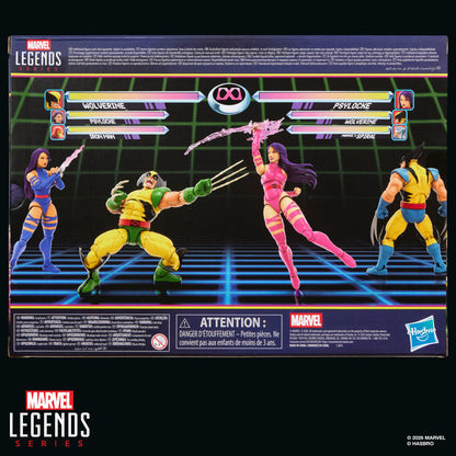 Hasbro Marvel Legends Gamerverse Wolverine vs. Psylocke Action Figure Two-Pack - View 20