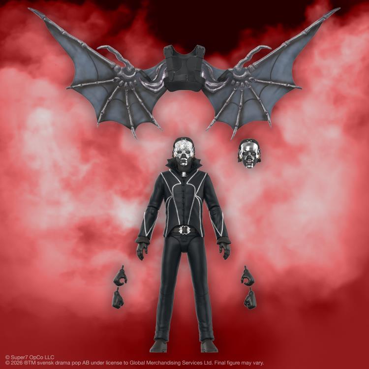 Super7 Ghost ULTIMATES! Papa V Perpetua (Bat Wings) Action Figure - View 7