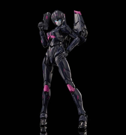 Flame Toys Transformers Furai 39 Black Arcee 6.3-Inch Plastic Model Kit - View 7