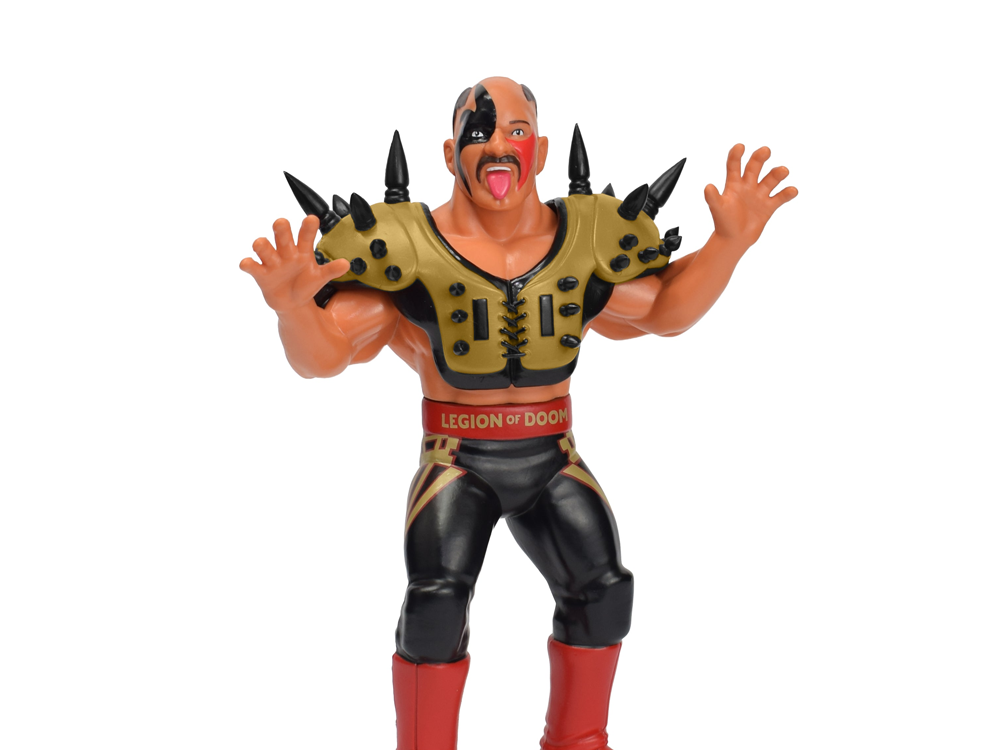 Major Big Rubber Guys Road Warrior Hawk (Gold) 8-Inch Wrestling Figure - View 2