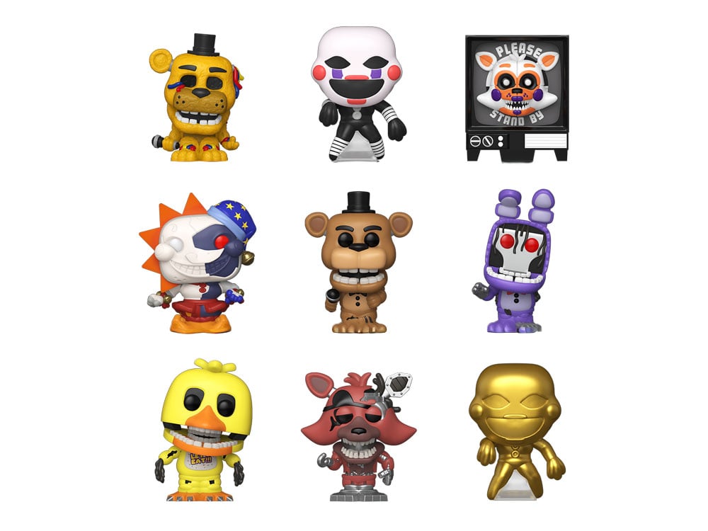 Funko Pop! Five Nights at Freddy's Bitty Pop! Box of 24 Random Vinyl Figures - View 2