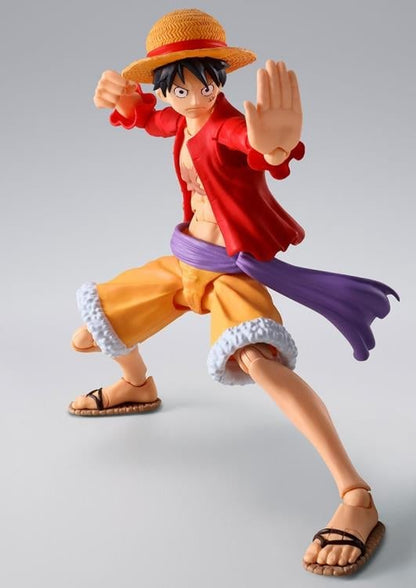 Bandai Tamashii Nations S.H.Figuarts One Piece Monkey D. Luffy The Raid on Onigashima Action Figure - View 5