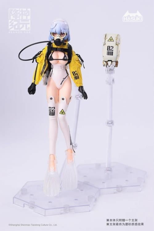 Hasuki Seance Era Kraken 1/12 Scale Plastic Figure - View 5