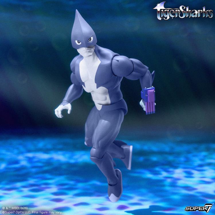 Super7 TigerSharks Ultimates! Mako (Hybrid) Action Figure - View 3