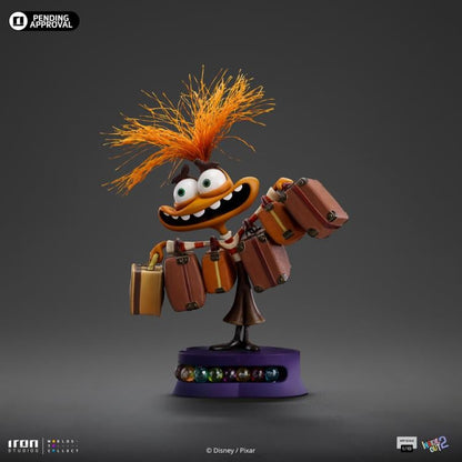 Iron Studios Pixar Inside Out 2 Anxiety 1/10 Art Scale Limited Edition Statue - View 5