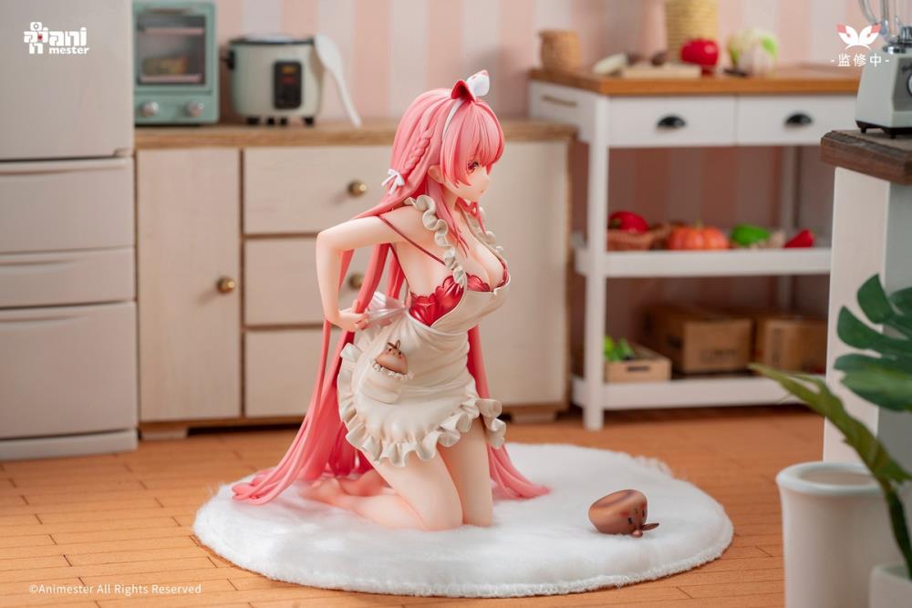 AniMester White Rabbit Rosu Apron Ver. 1/7 Scale Figure - View 9