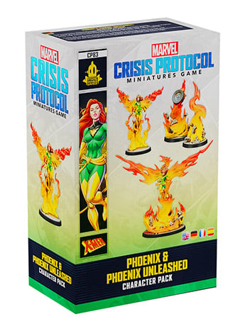 Atomic Mass Games Marvel Crisis Protocol Phoenix & Phoenix Unleashed Miniatures Pack