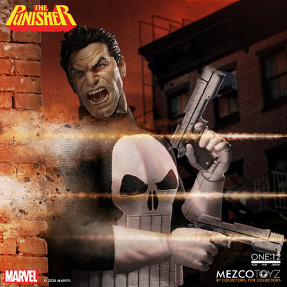 Mezco Toyz Marvel One:12 Collective The Punisher 1/12 Scale Action Figure - View 6