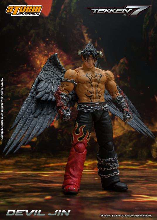 Storm Collectibles Tekken 7 Devil Jin 1/12 Scale Action Figure - View 3