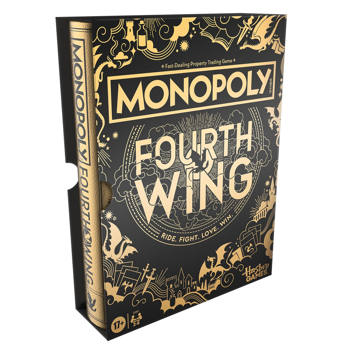 Hasbro Monopoly: Fourth Wing Property-Trading Board Game - View 20