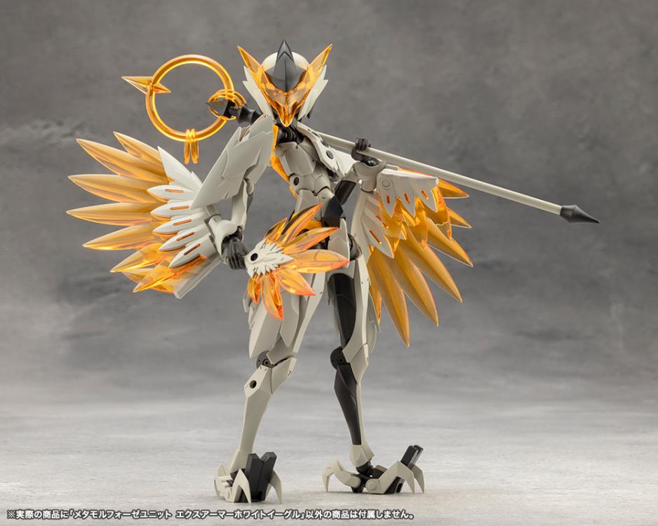 Kotobukiya Megalomaria Unlimited Universe Metamorphose Unit Exarmor White Eagle Collectible - View 4