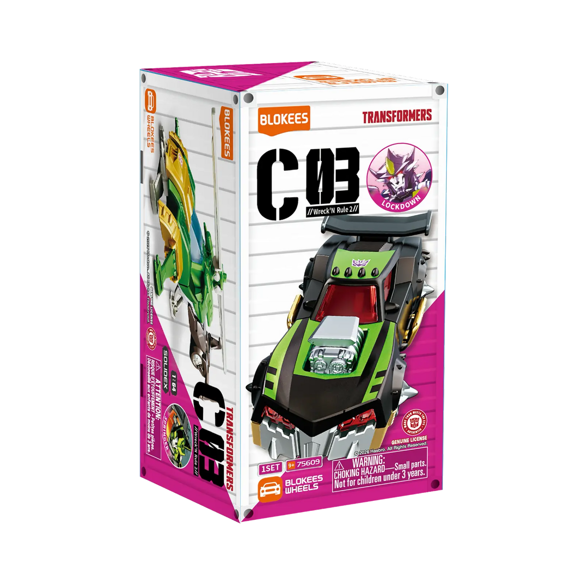 Blokees Transformers Blokees Wheels C03 Wreck 'N Rule 2 Box of 12 Random ABS Model Kits - View 21