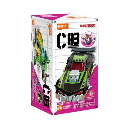 Blokees Transformers Blokees Wheels C03 Wreck 'N Rule 2 Box of 12 Random ABS Model Kits - View 21