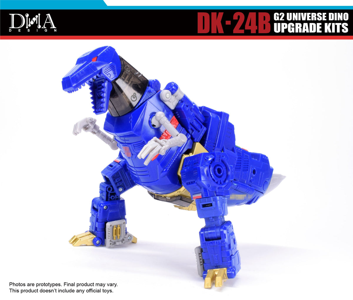 DNA Design DK-24B G2 Universe Dino Upgrade Kit ABS and PVC Model Accessory Set - View 11