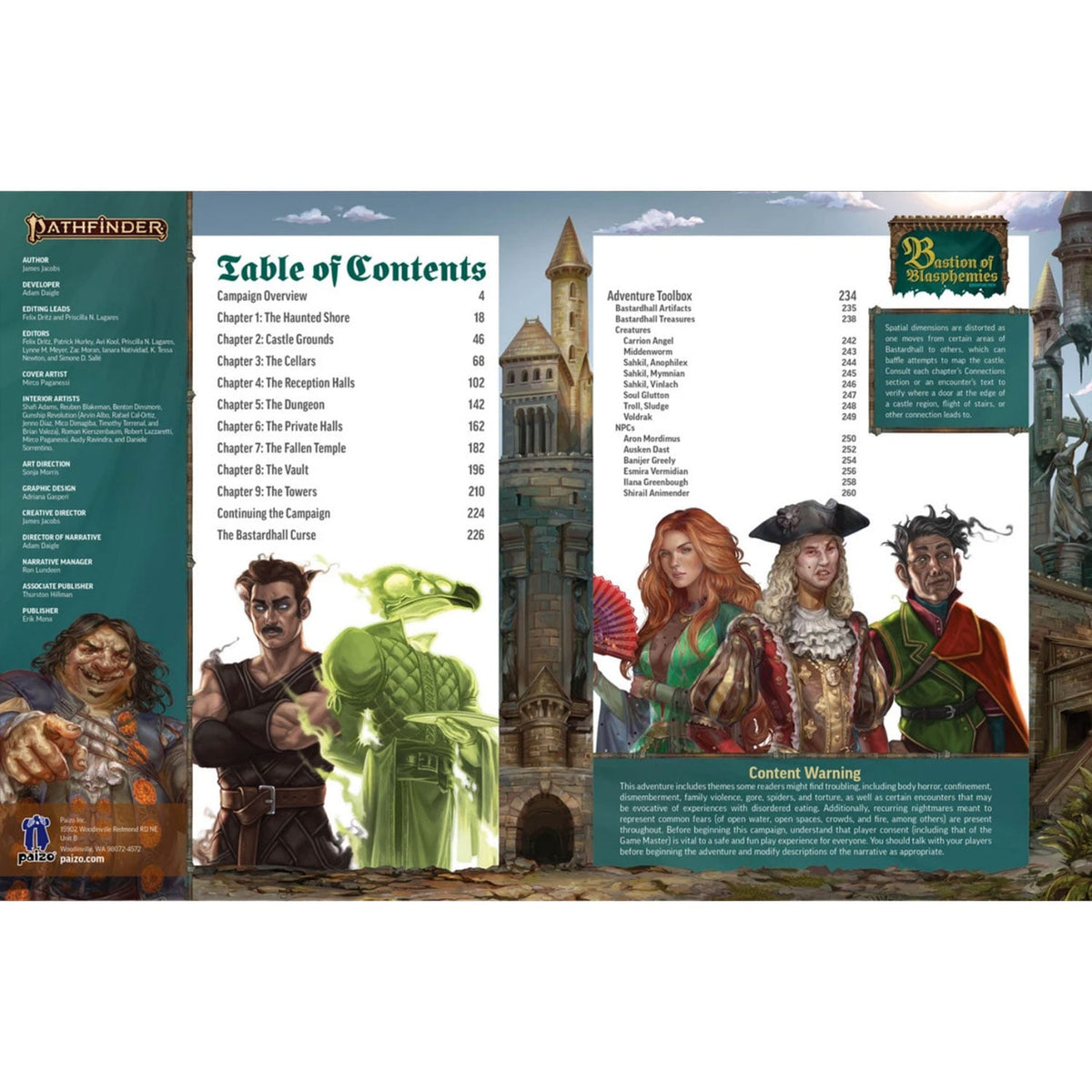 Paizo Pathfinder 2E Bastion of Blasphemies Adventure Path Special Edition - View 3