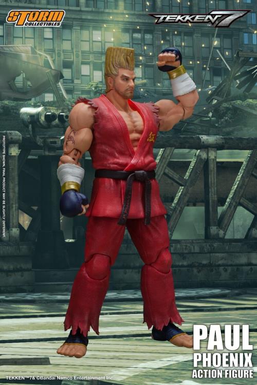 Storm Collectibles Tekken 7 Paul Phoenix 1/12 Scale Action Figure - View 5