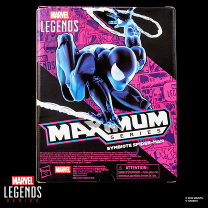 Hasbro Marvel Legends Maximum Series Spider-Man (Symbiote) Action Figure - View 15