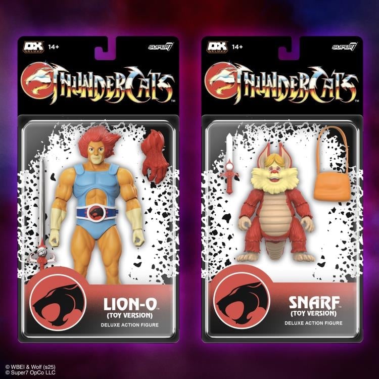 Super7 ThunderCats Deluxe Snarf (Toy Recolor Ver.) Action Figure - View 6