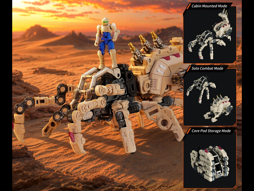 Boundecho PJ Series PJ-03 Desert Tarantula 1/60 Scale Collectible Model Figure - View 2