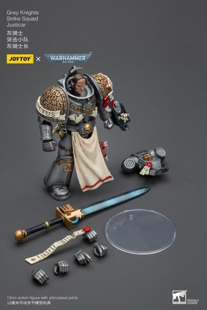 JoyToy Warhammer 40K Grey Knights Strike Squad Justicar 1/18 Scale Action Figure - View 10