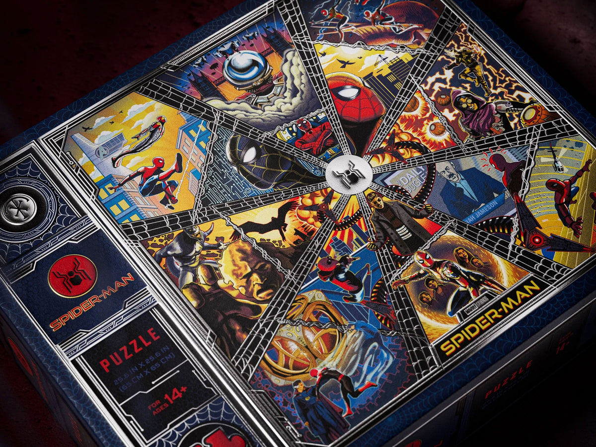 Theory11 Marvel Spider-Man Premium Jigsaw Puzzle with Spider-Man Artwork, 25.6 Inches - View 8