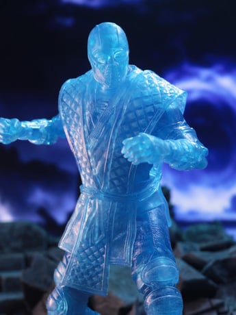 McFarlane Toys Mortal Kombat Klassic Sub-Zero (Ice Clone) 7-Inch Action Figure