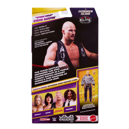 Mattel WWE Elite Collection SummerSlam Stone Cold Steve Austin Action Figure - View 8