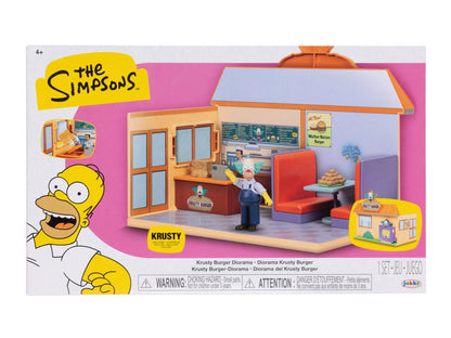 Jakks Pacific The Simpsons Krusty Burger Plastic Playset with Krusty the Clown - View 9