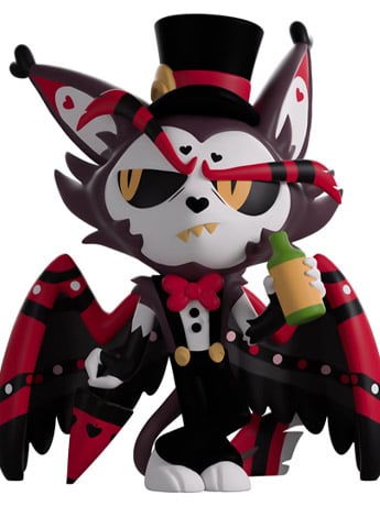 YouTooz Hazbin Hotel Husk Vinyl Figure, 4.6-Inch Character Figure