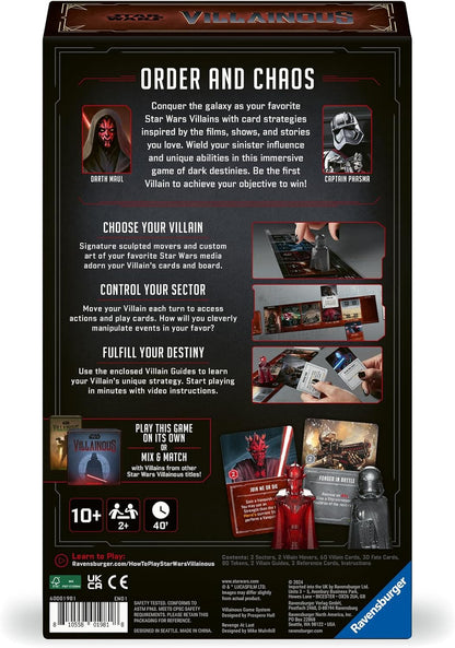 Ravensburger Villainous Star Wars Revenge at Last Tactics Strategy Board Game Expansion - View 4