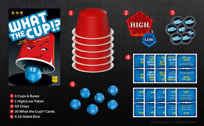 USAopoly What the Cup!? Tabletop Game (What the Cup!? Series Title) - View 6