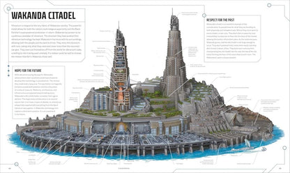 Marvel Studios Cross-Sections Book by DK Publishing - View 4