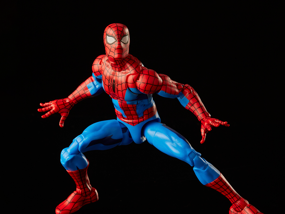 Hasbro Spider-Man Marvel Legends Retro Collection Spider-Man Cel Shaded Ver. Action Figure - View 2