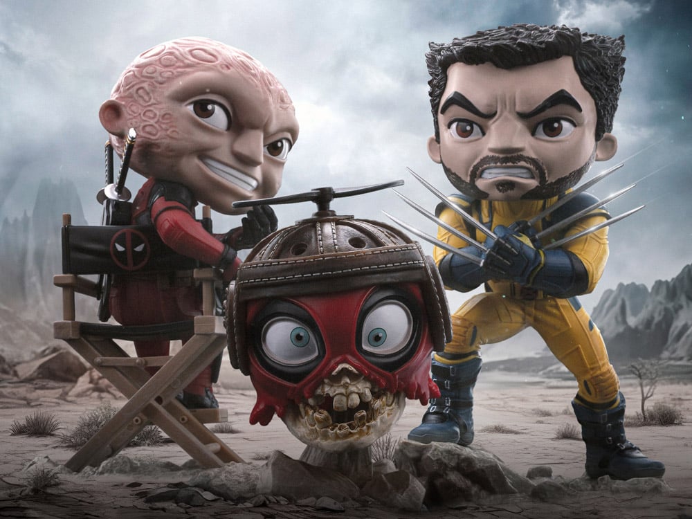 Iron Studios Marvel Deadpool & Wolverine MiniCo Deadpool (Unmasked) 5.5-Inch Figure - View 10