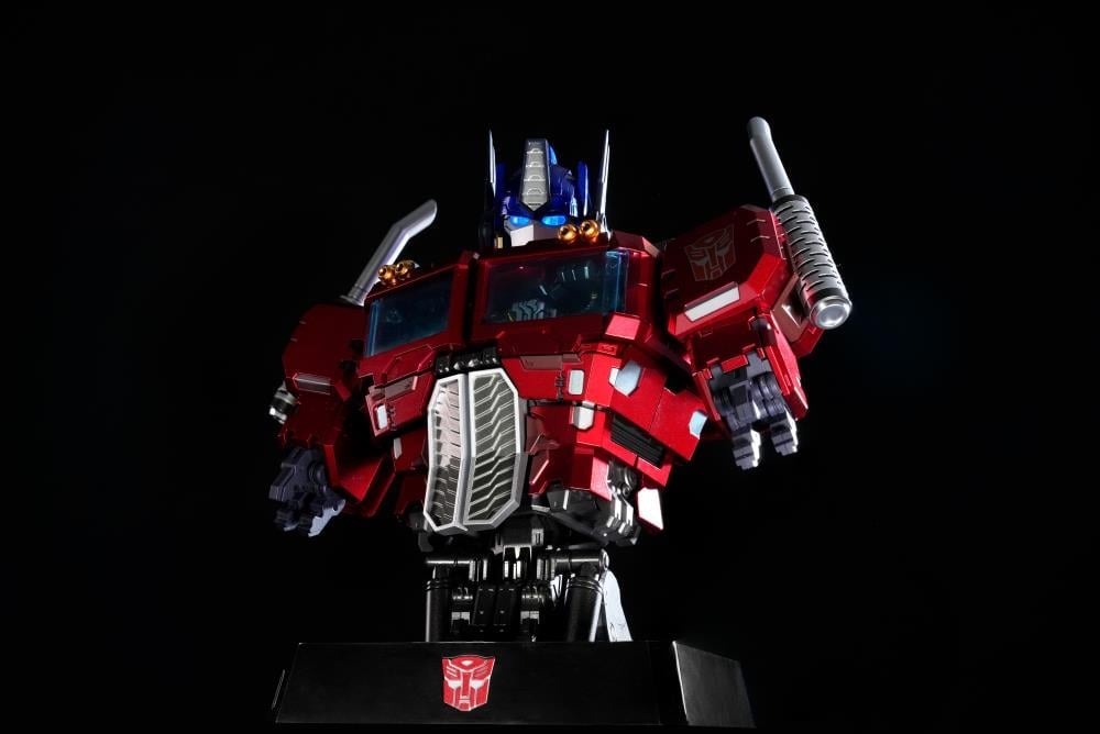 Unix Square Transformers Bust Generation Optimus Prime Mechanic Bust 6.3-Inch ABS Statue - View 7