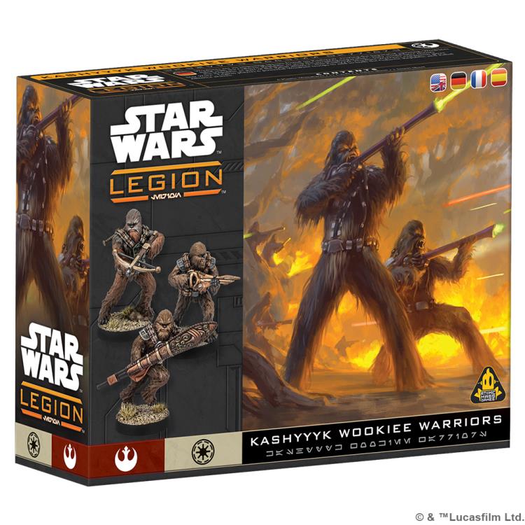 Atomic Mass Games Star Wars: Legion Kashyyyk Wookiee Warriors Expansion Plastic Miniatures - View 3